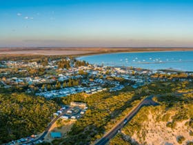 The quaint coastal town of Beachport