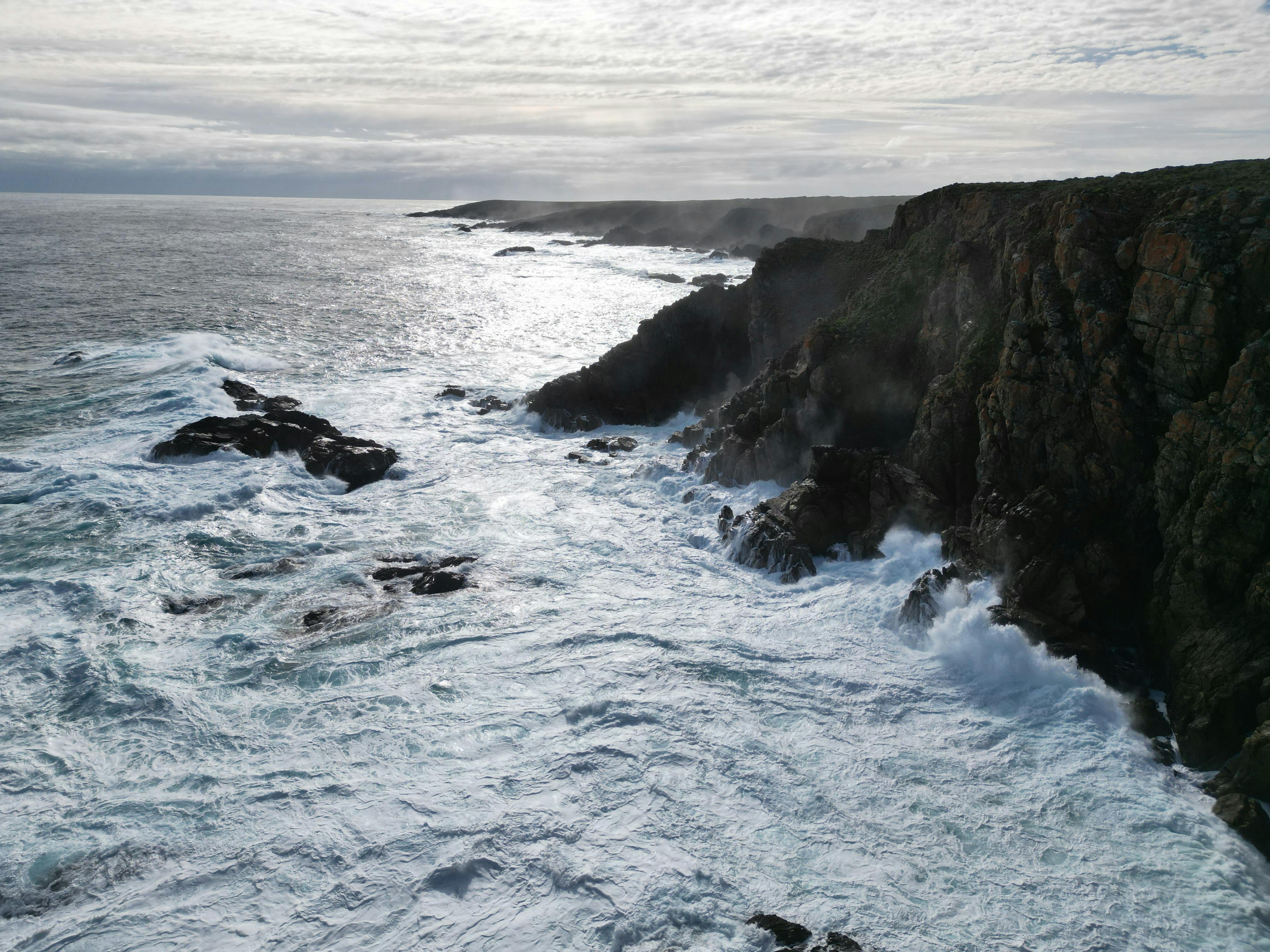 Seal Rocks Cliffs looking north west