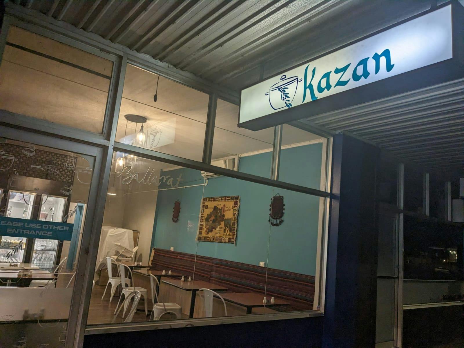 Outside of restaurant