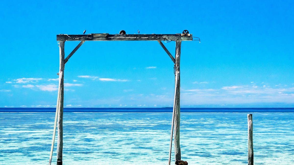 Heron Island Gantry Heron Island Gantry