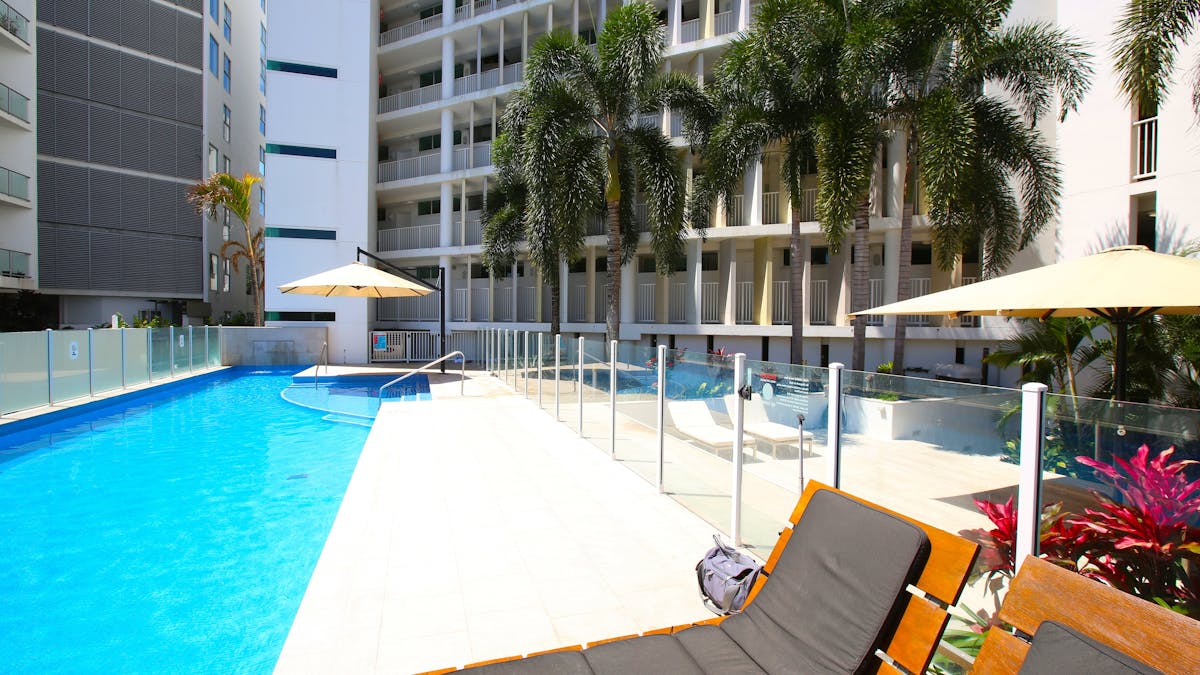 Sundeck area