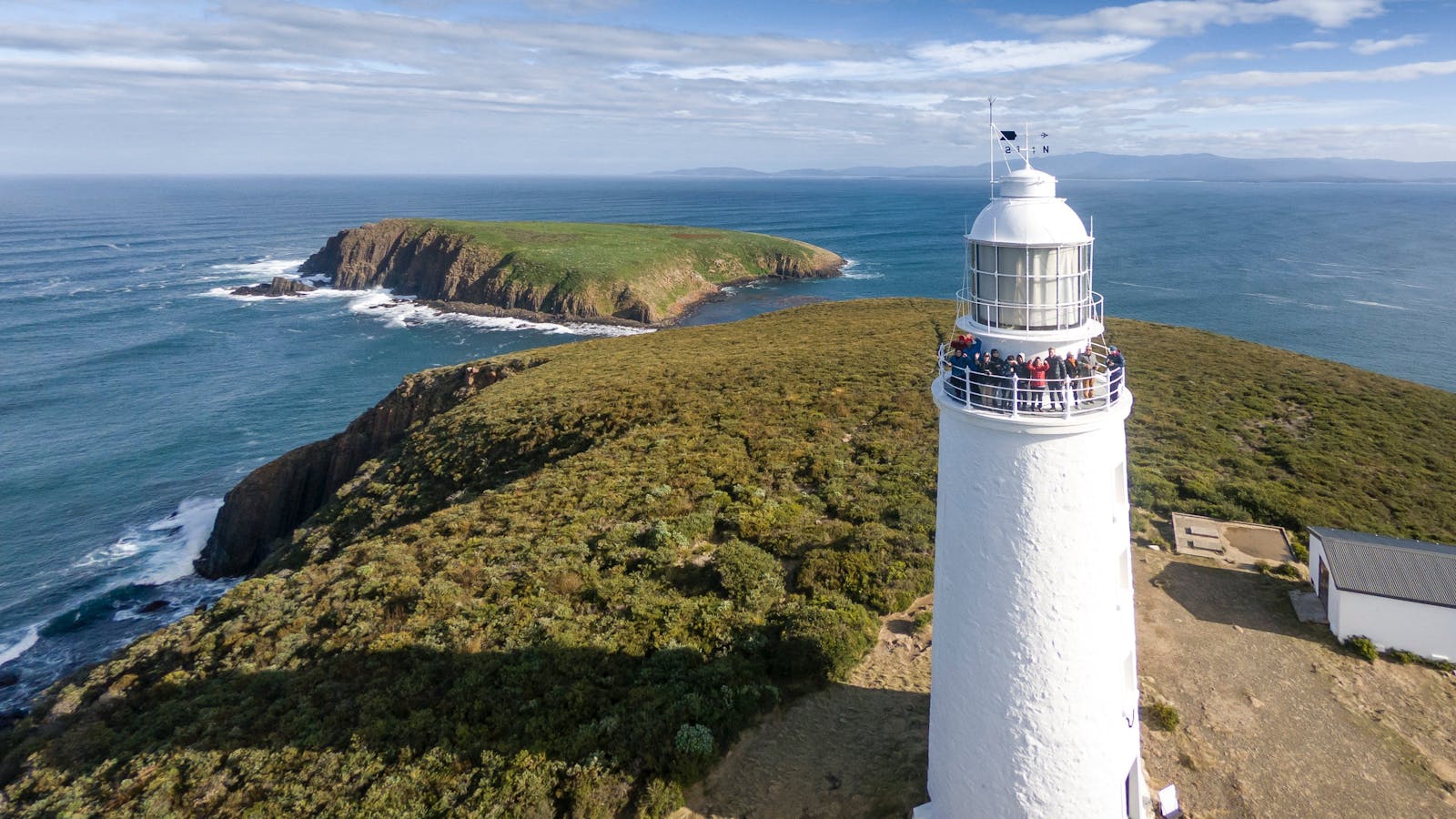 Join our Cape Bruny Lighthouse Tours on the southern tip of Bruny Island. Included in your day tour.