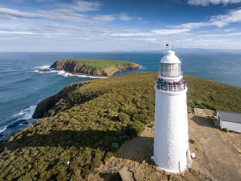 Join our Bruny Island Food, Sightseeing and Lighthouse Tour. Your lighthouse tour is included.