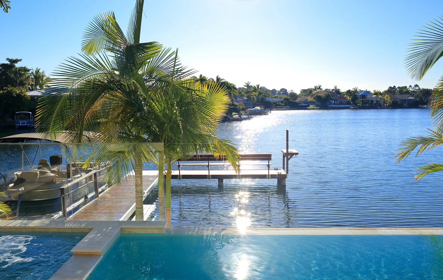 Exclusive 5-star private waterfront residence in the canalled enclave of Noosa