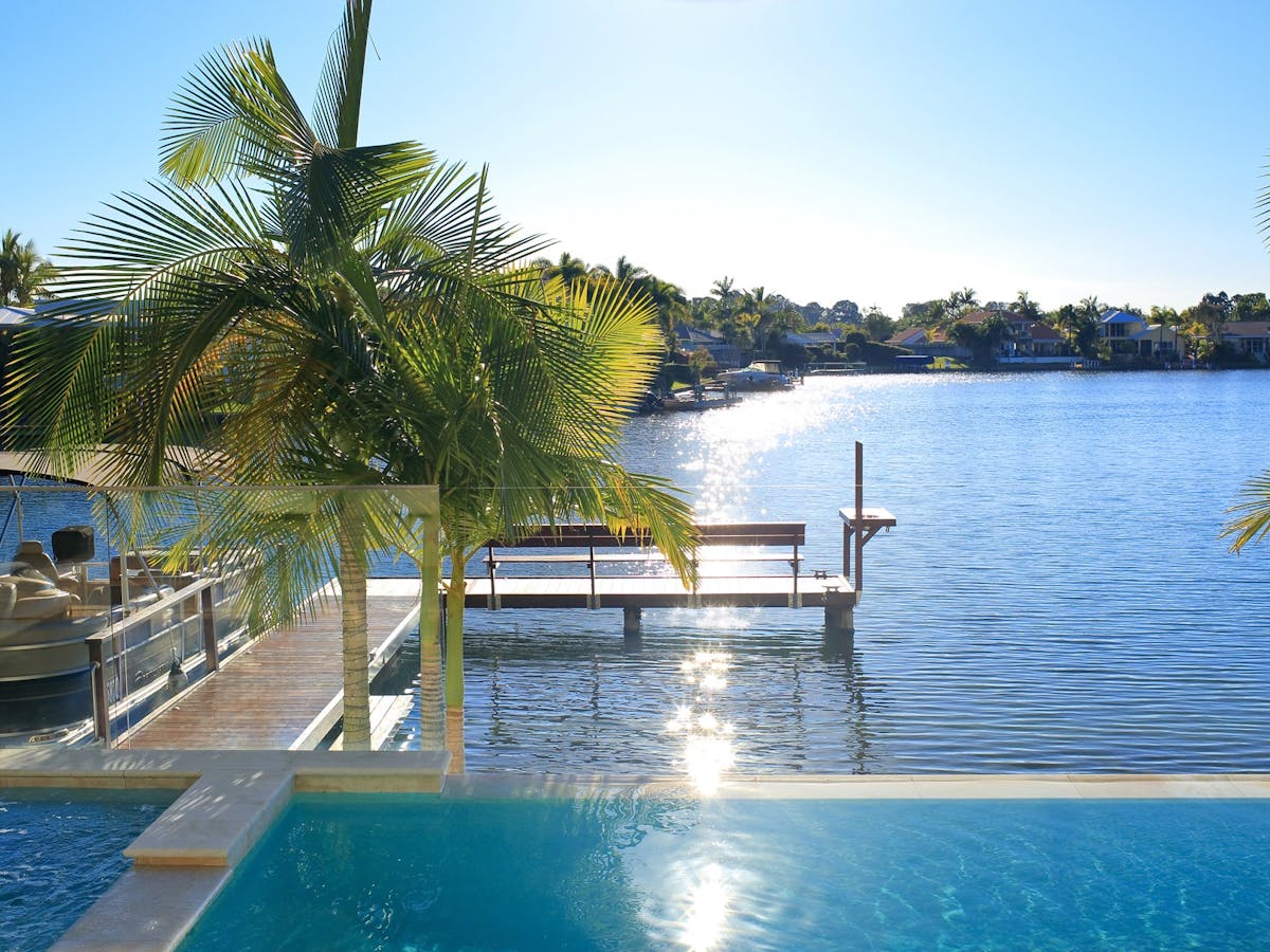 Exclusive 5-star private waterfront residence in the canalled enclave of Noosa