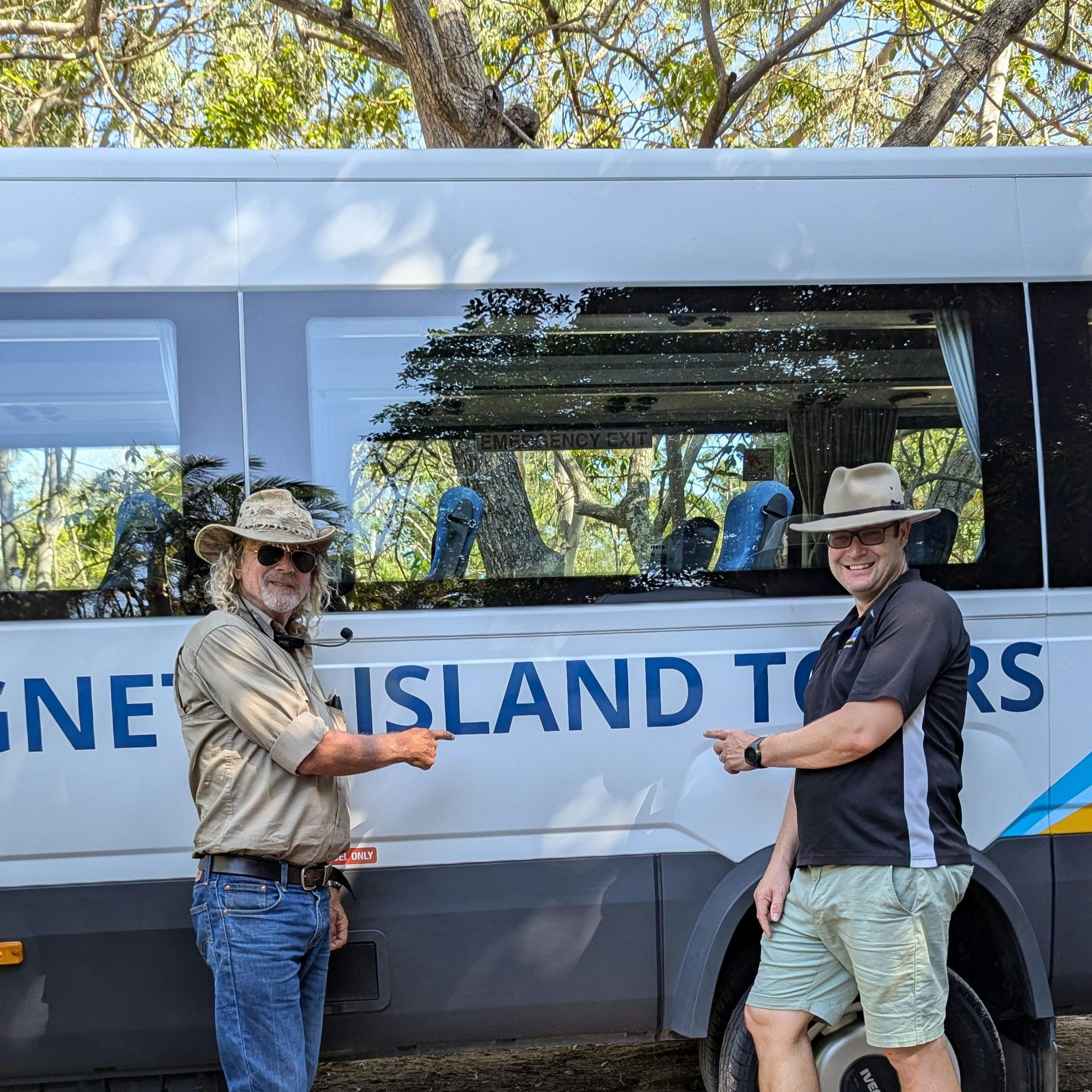 Tim and Neil of Magnetic Island Tours