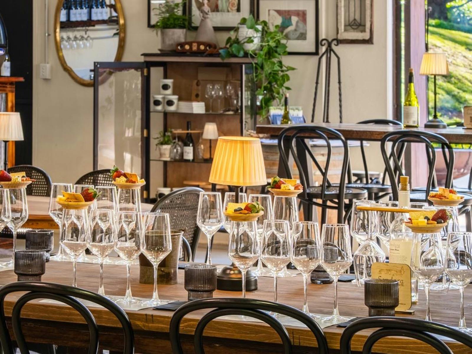 Spring at the cellar door