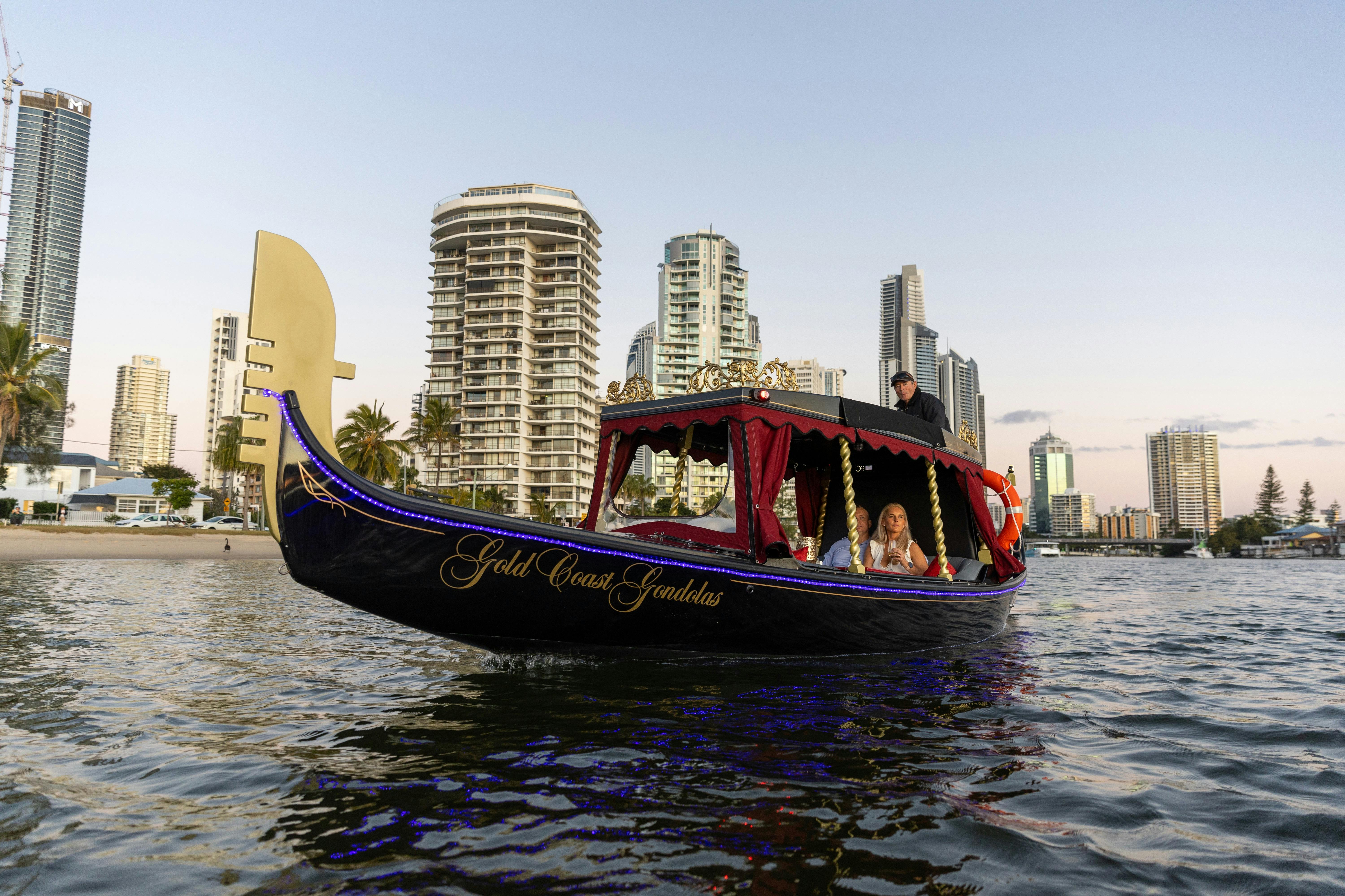 Cruise through Surfers Paradise in your own private gondola