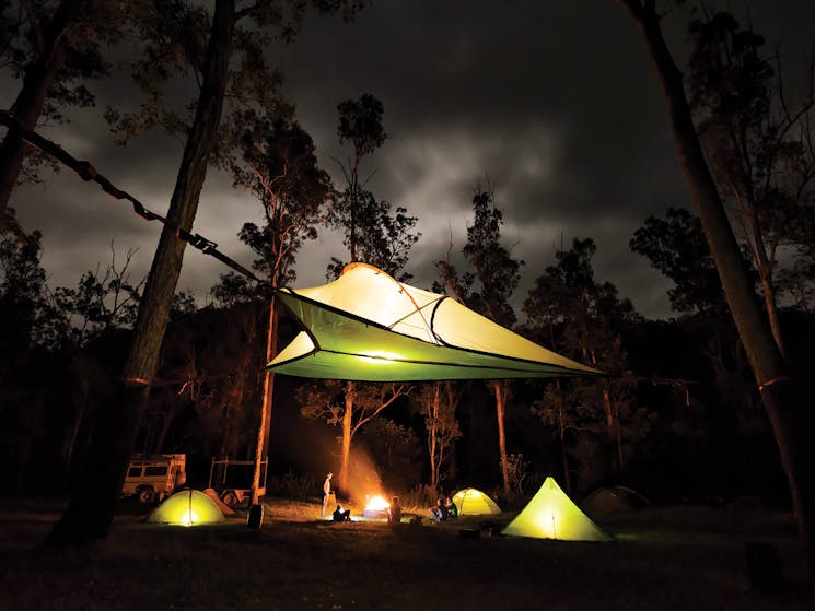 Plenty of places to camp in the Clarence Valley