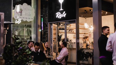 Evening drinks at RIzla