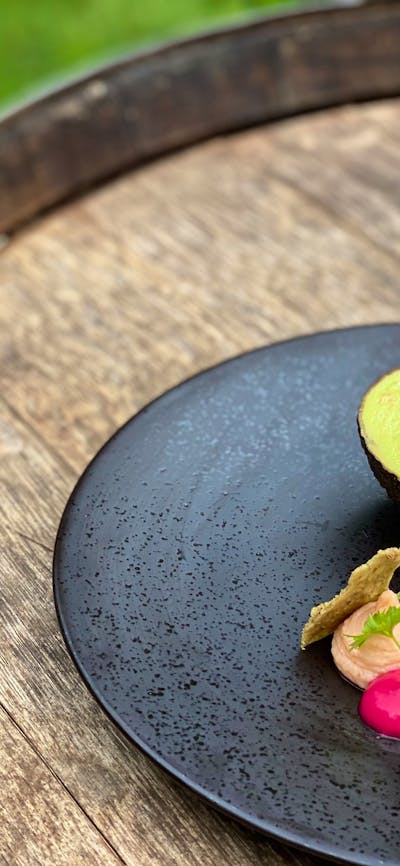 Reconstructed avocado by Sweet Pea Catering