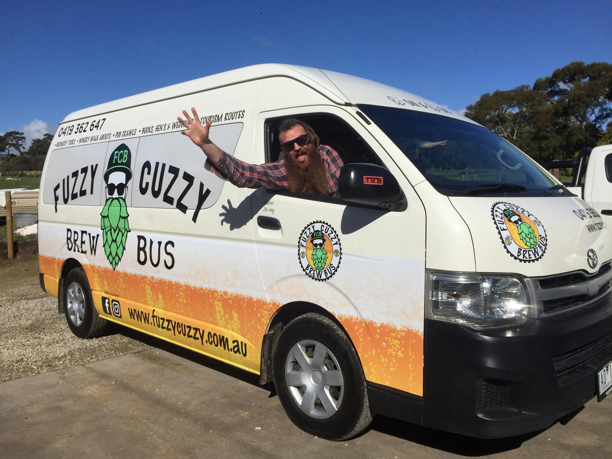 The Fuzzy Cuzzy Brew Bus