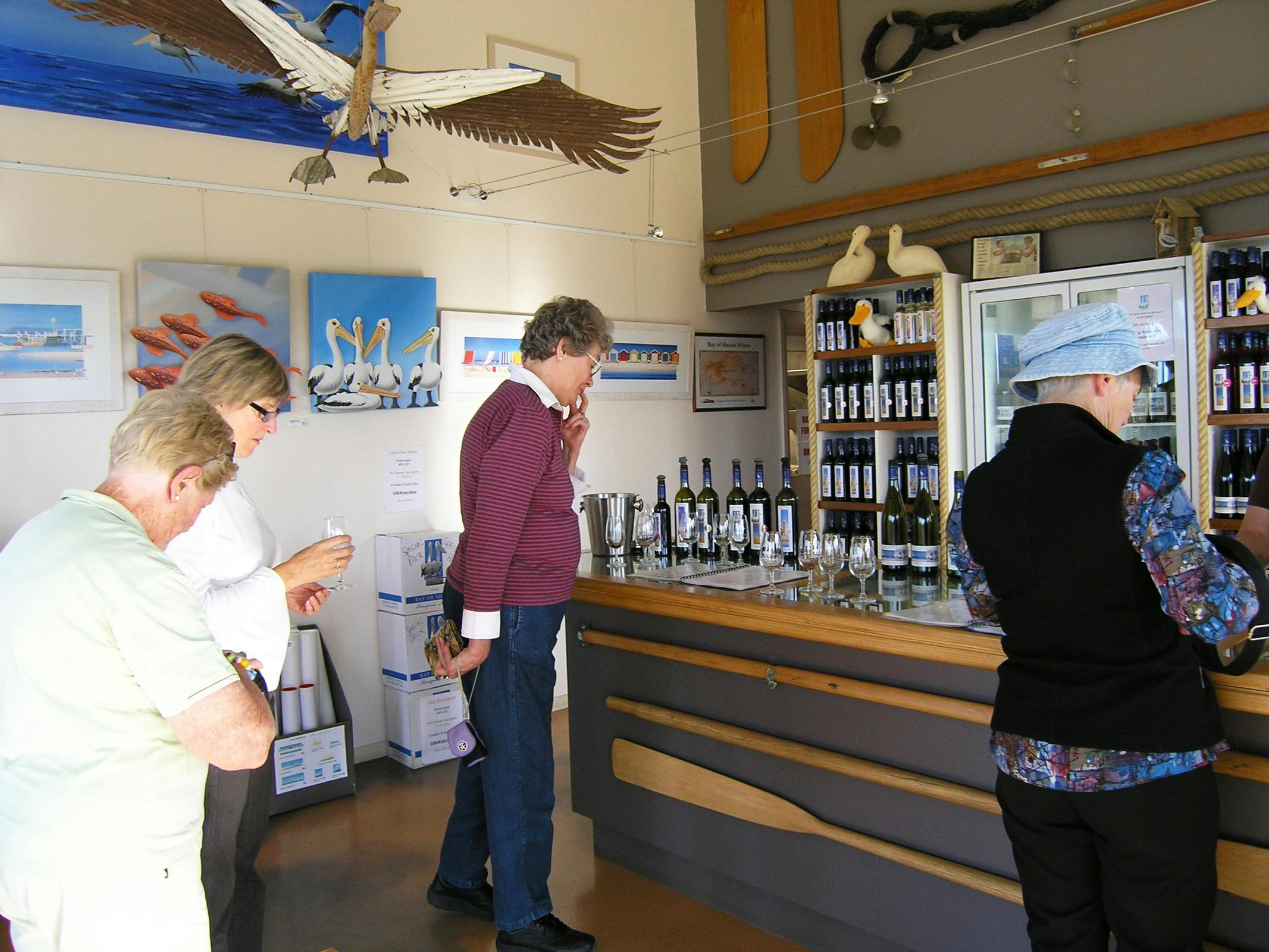 Taste delicious wine, honey, cheese and other great Kangaroo Island products