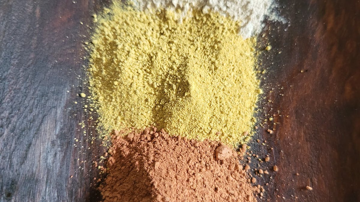 Ochre cultural collected from Blackdown tablelands