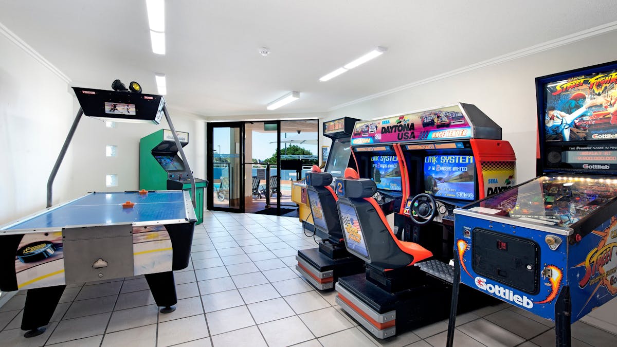 Games Room at ULTIQA Shearwater Resort on Kings Beach