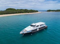 Russell Island Camping transfers by Frankland Island Reef Cruises