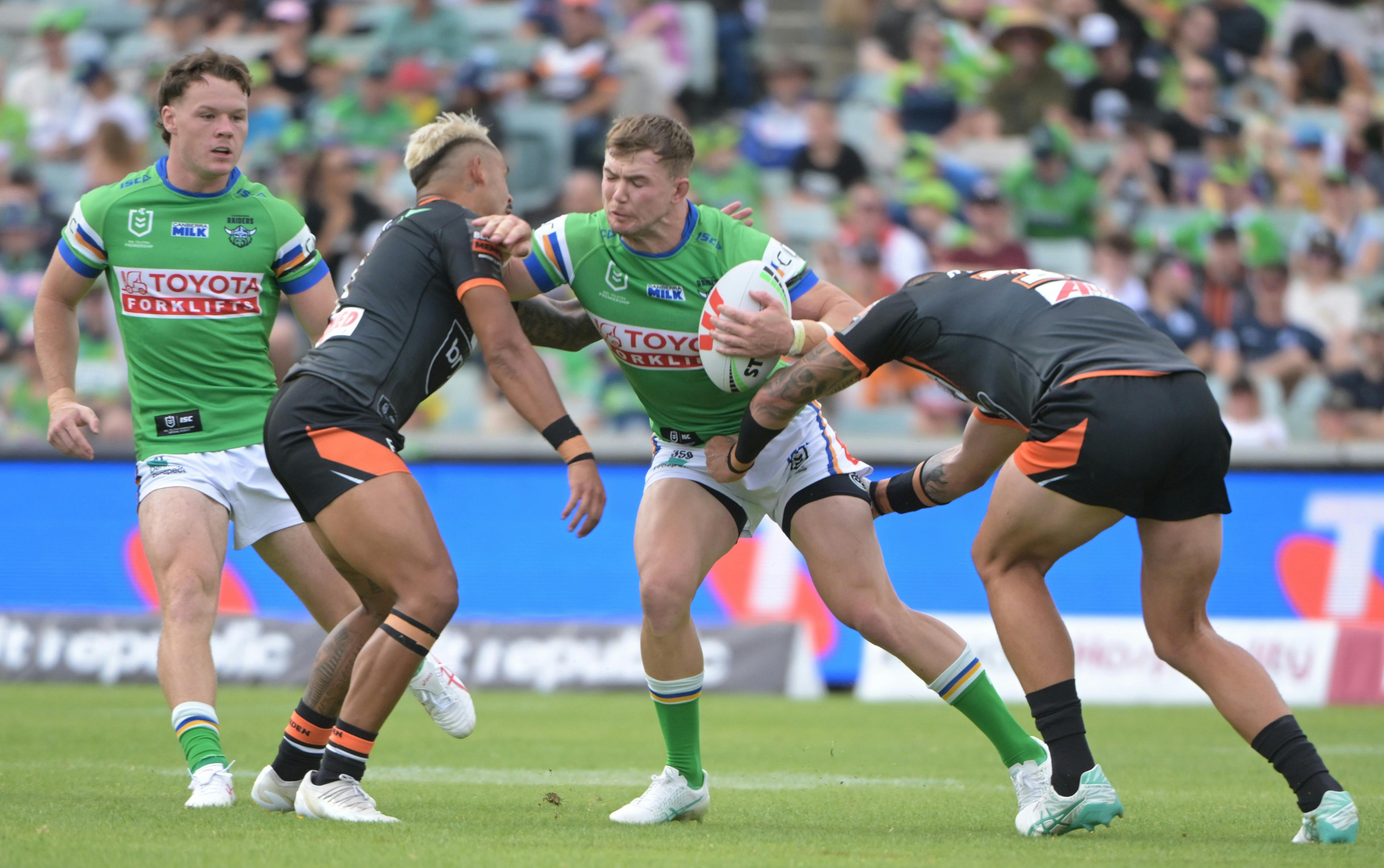 Raiders v Tigers - NRL Round 26