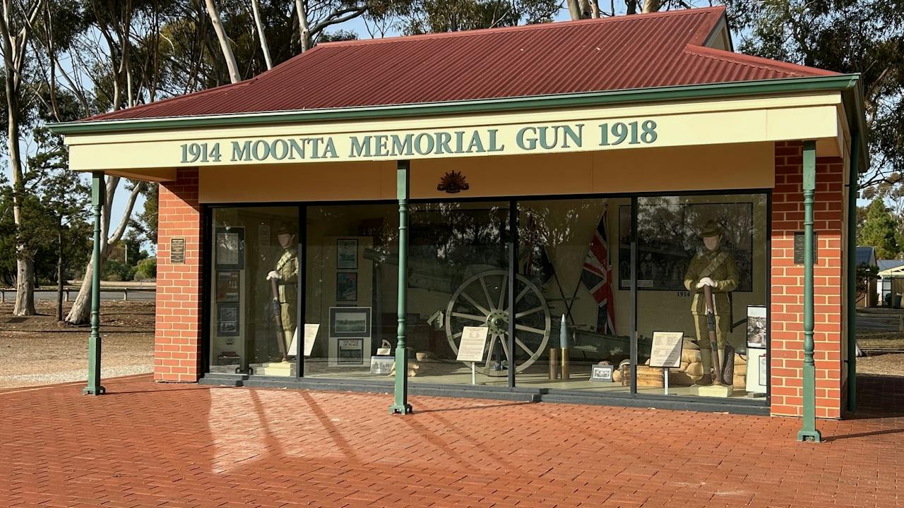 Moonta Memorial Gun 1914-1918