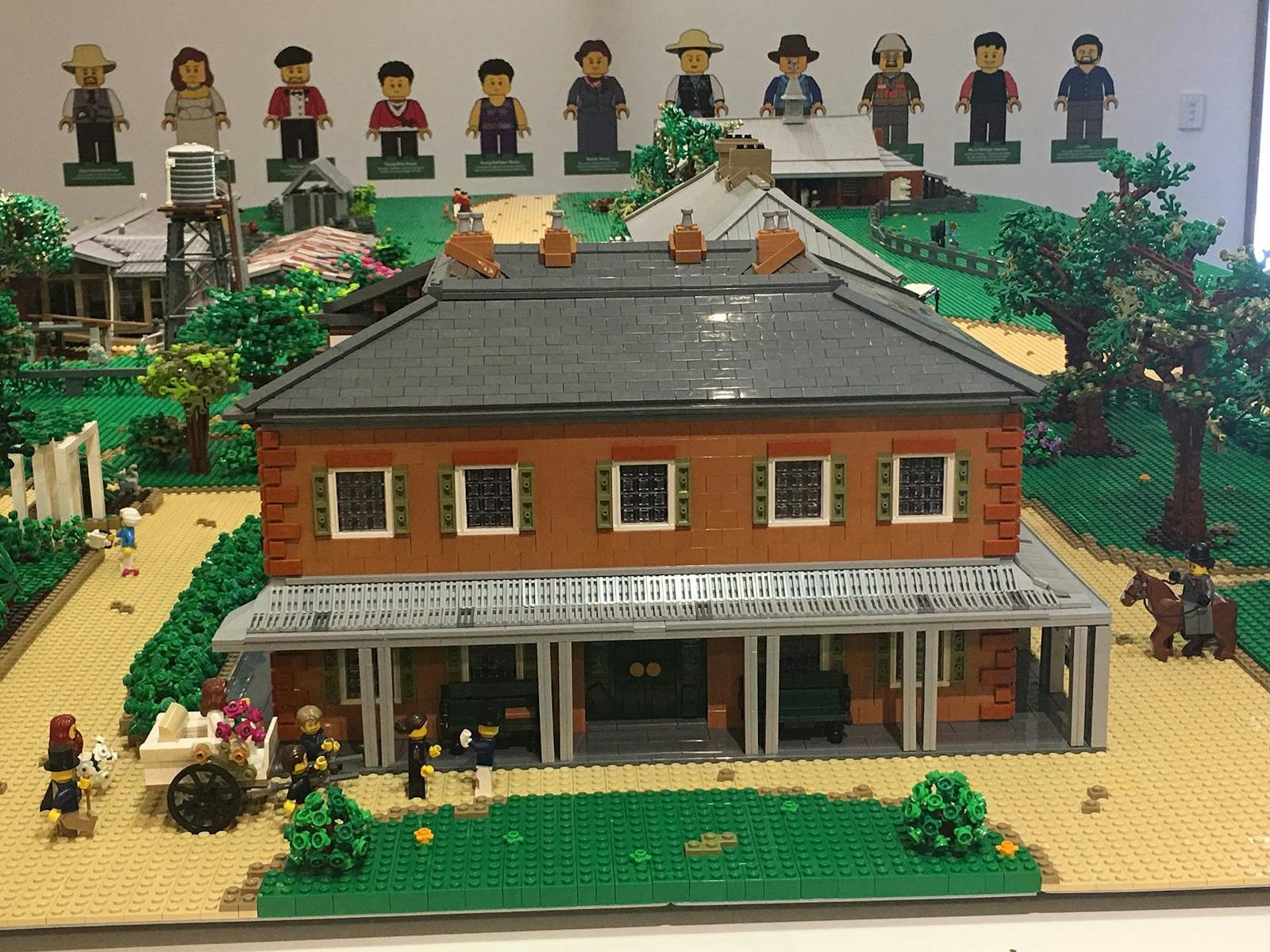 Image for Rouse Hill House and Farm in Lego Bricks