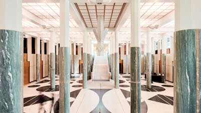Marble foyer