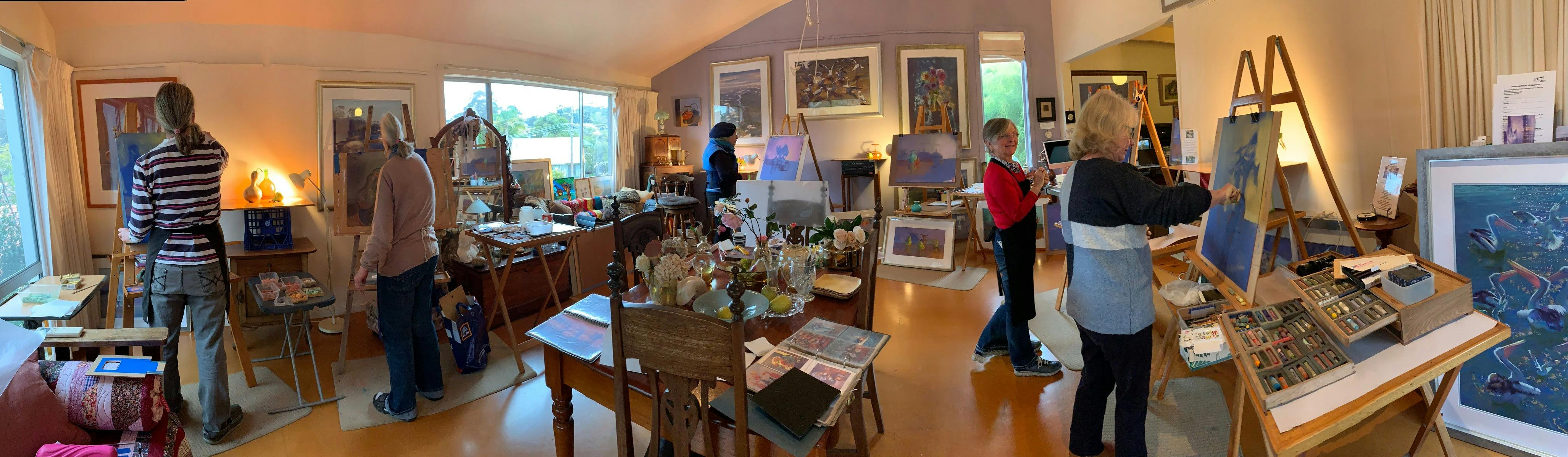 Grace Paleg Studio Gallery Pastel Classes