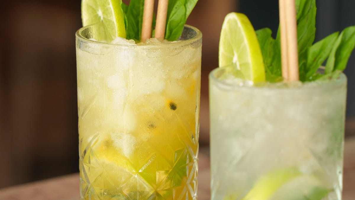 photo of two cocktails at Club Whitsunday