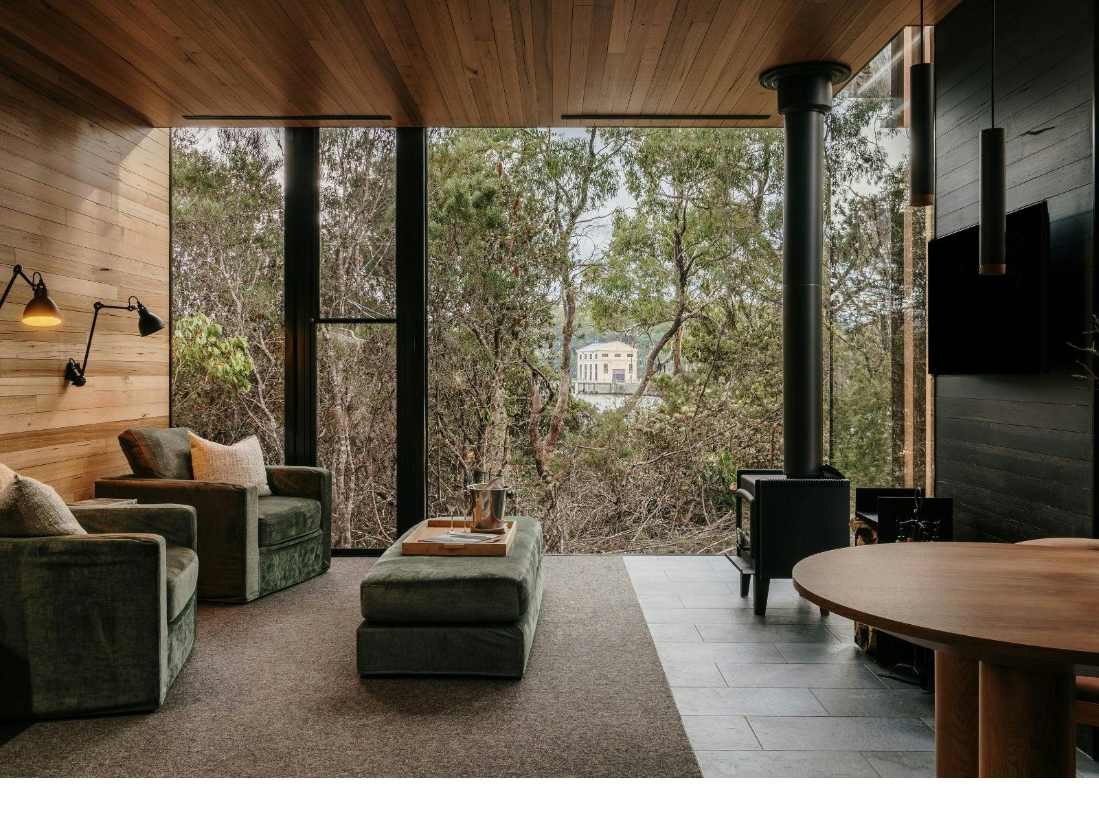 Retreat room at Pumphouse Point