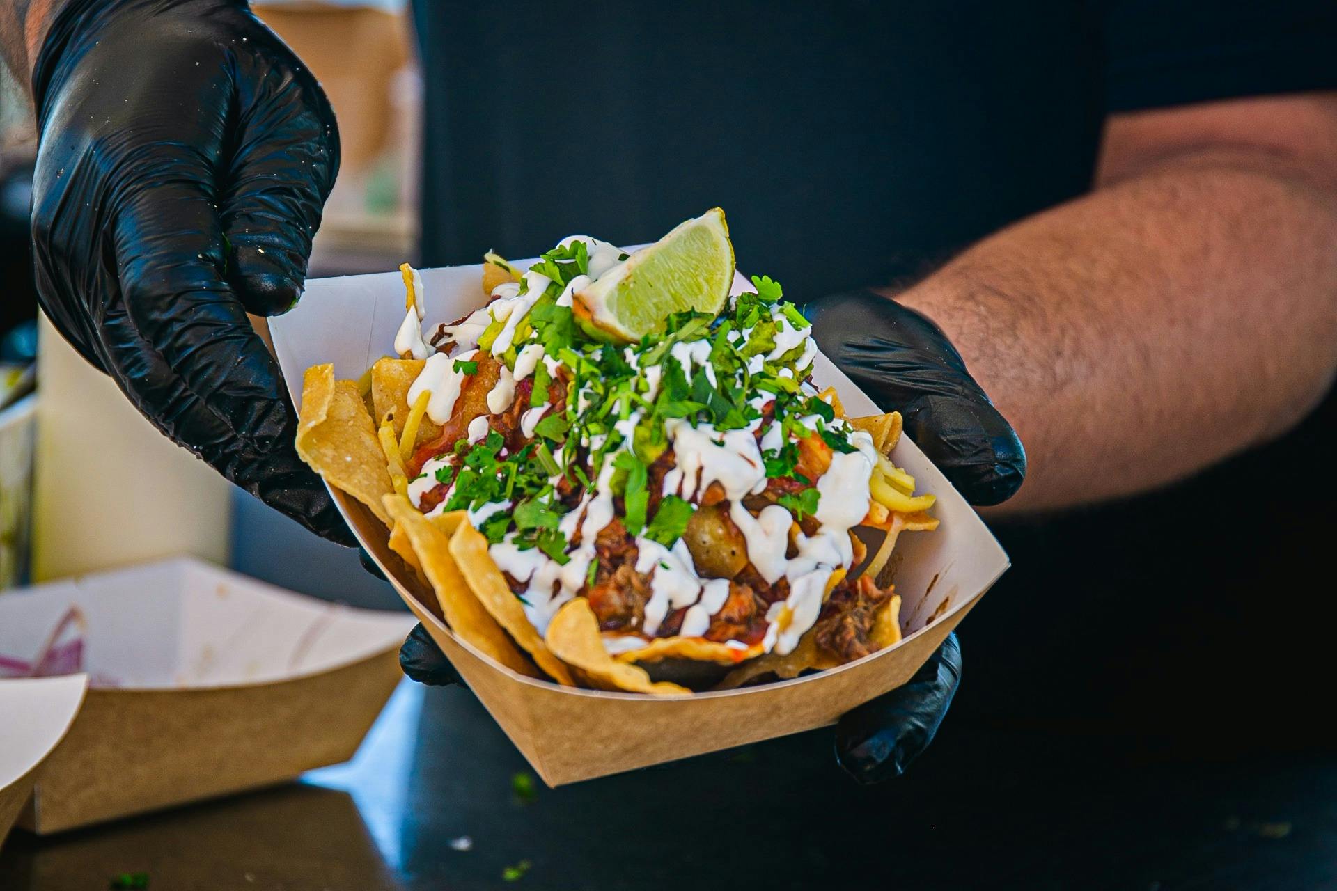 Nachos at Redcliffe markets