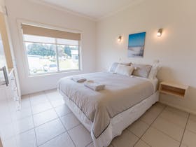 Luxury apartment master bedroom