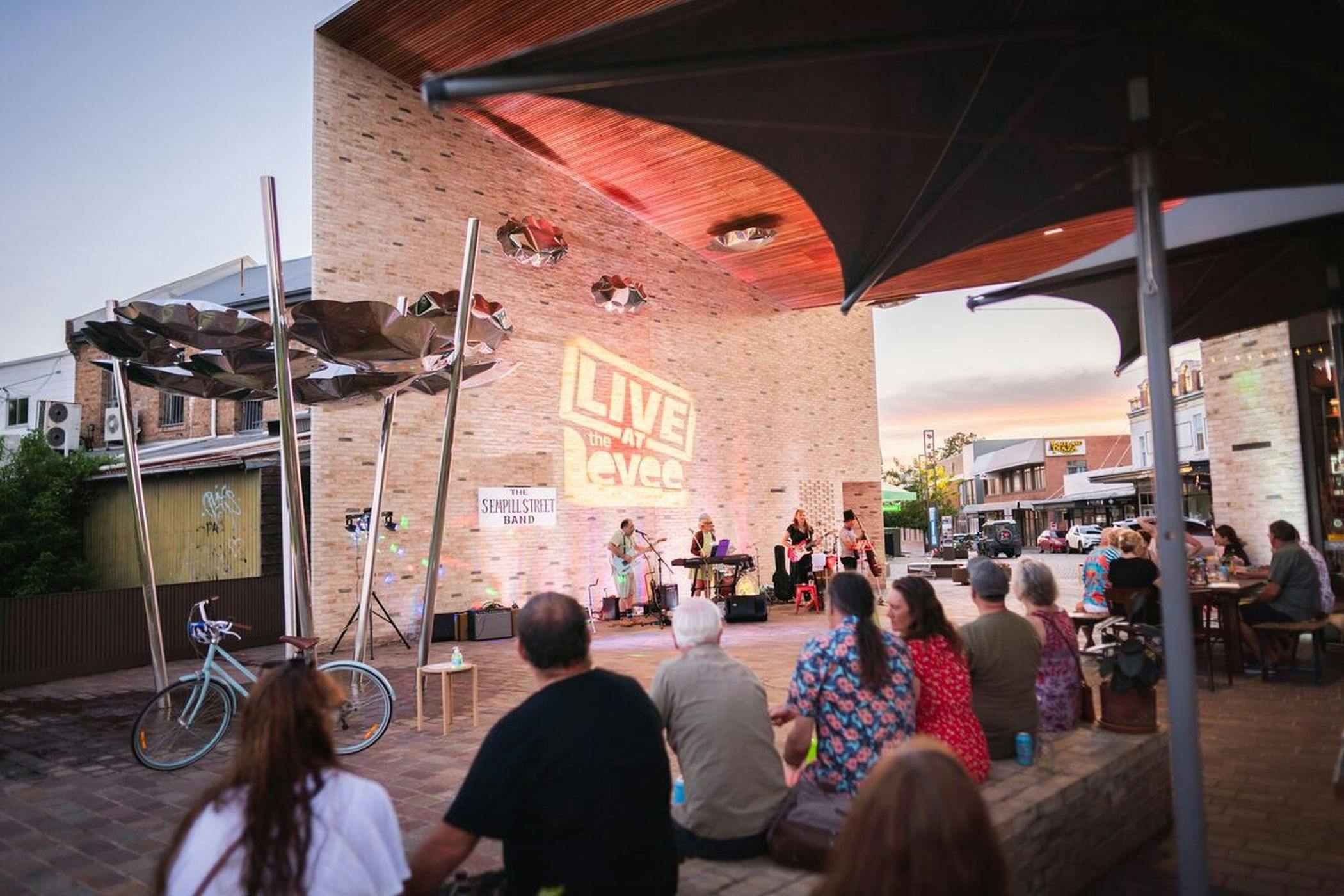 LIVE at The Levee Street Party