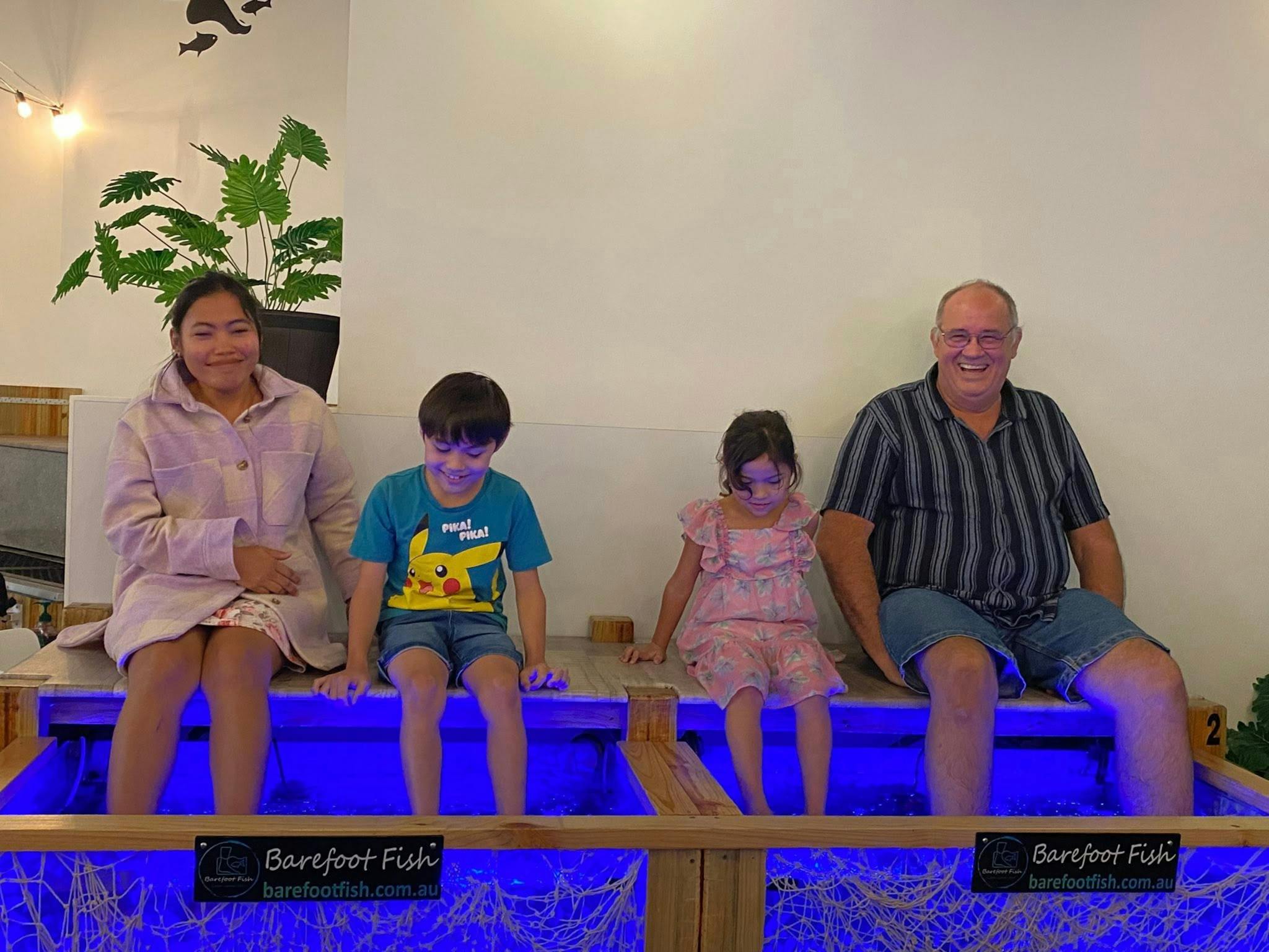 Two People enjoying a spa at Barefoot Fish Surfers Paradise