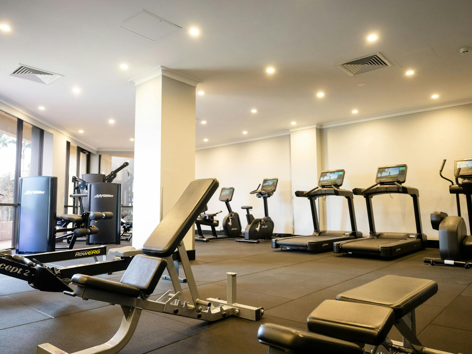 On site gym