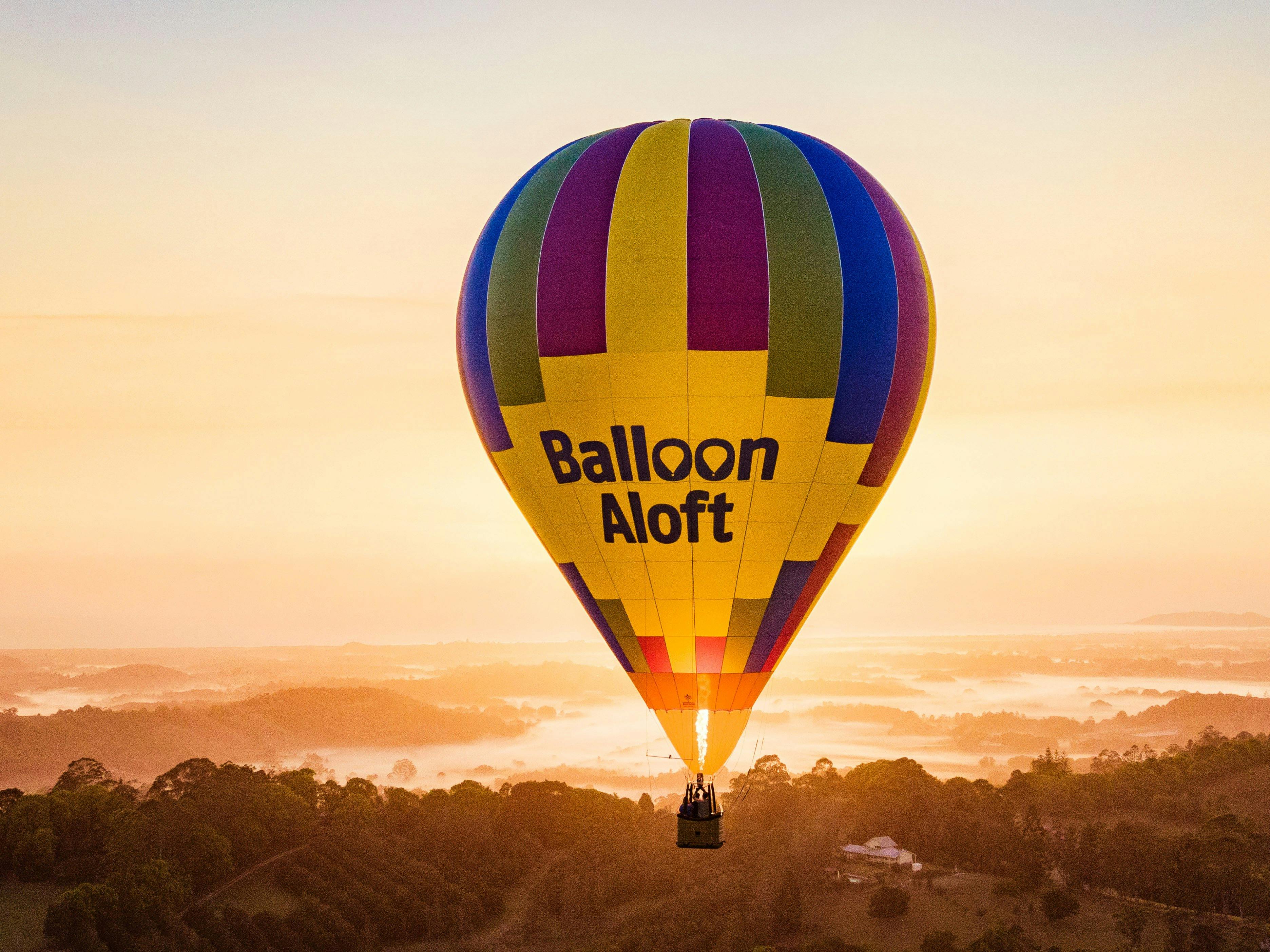 Balloon Aloft Byron Bay Sunrise Balloon Flights