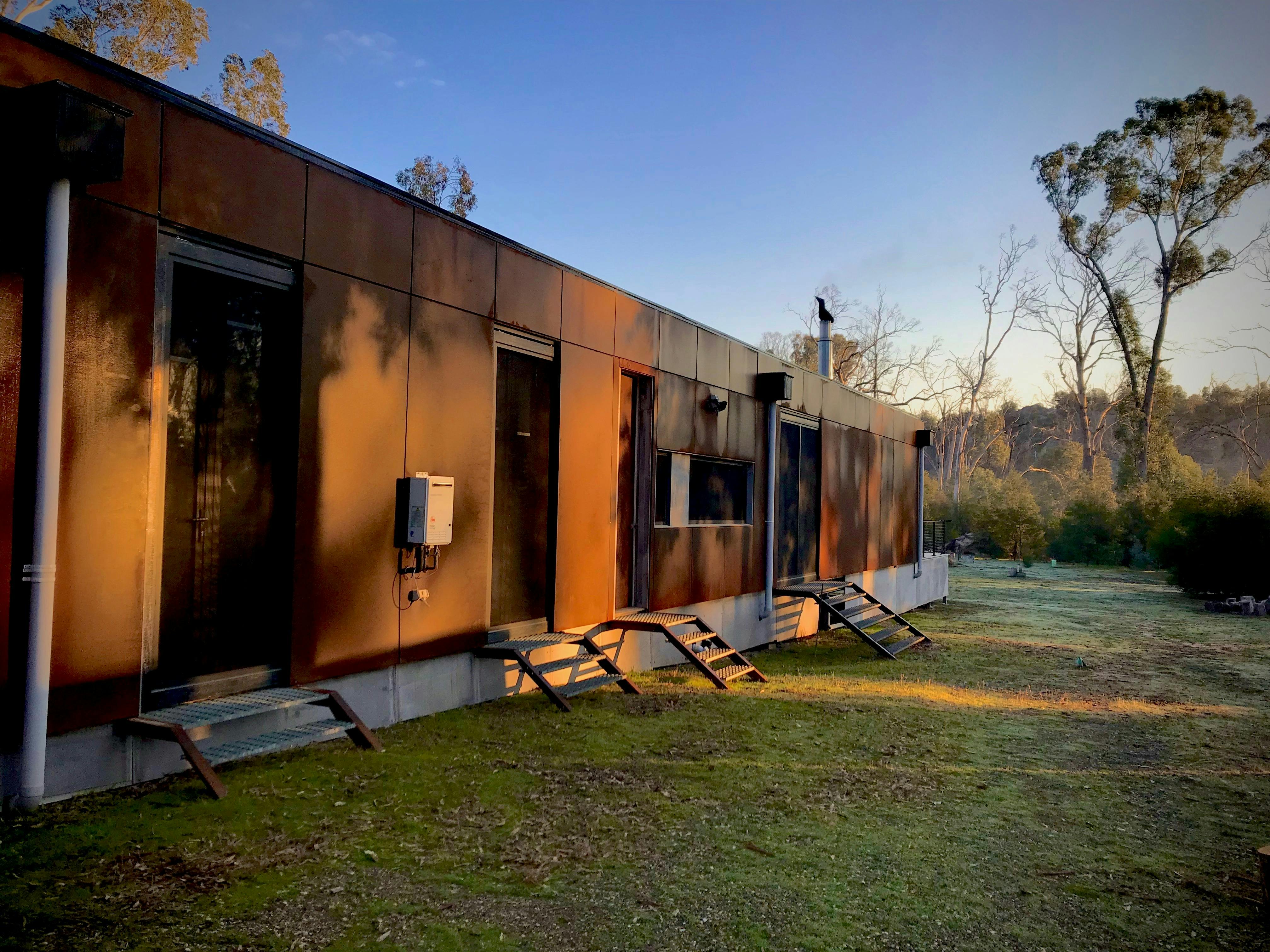 Stay in our private off-grid eco cabin