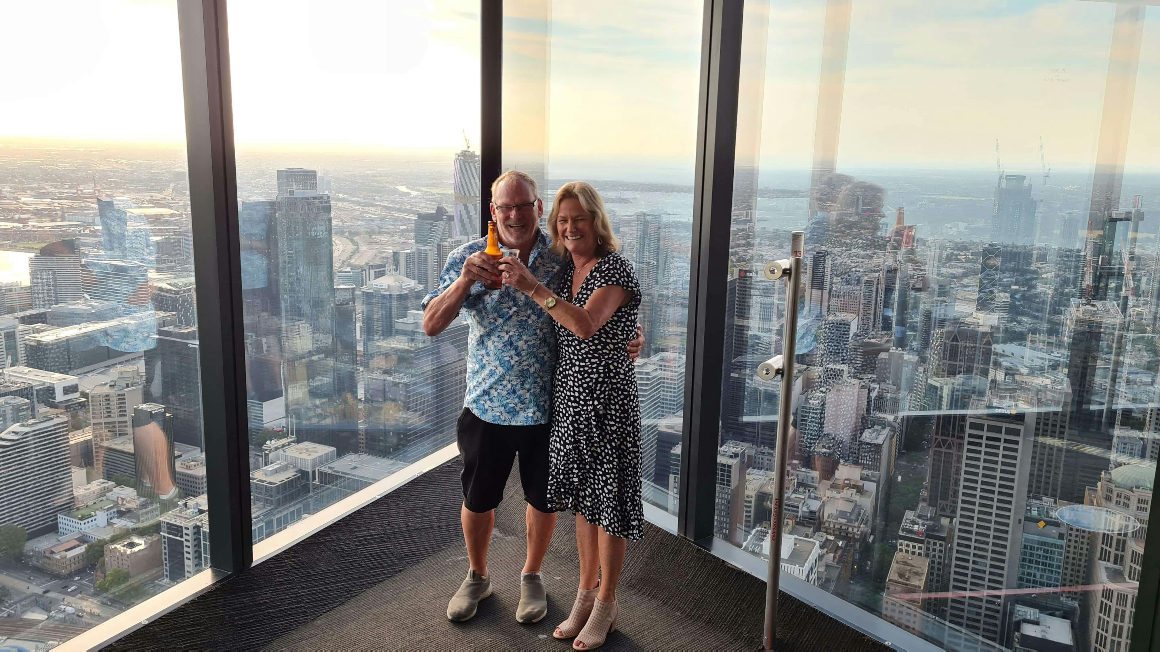 Lookout over Melbourne