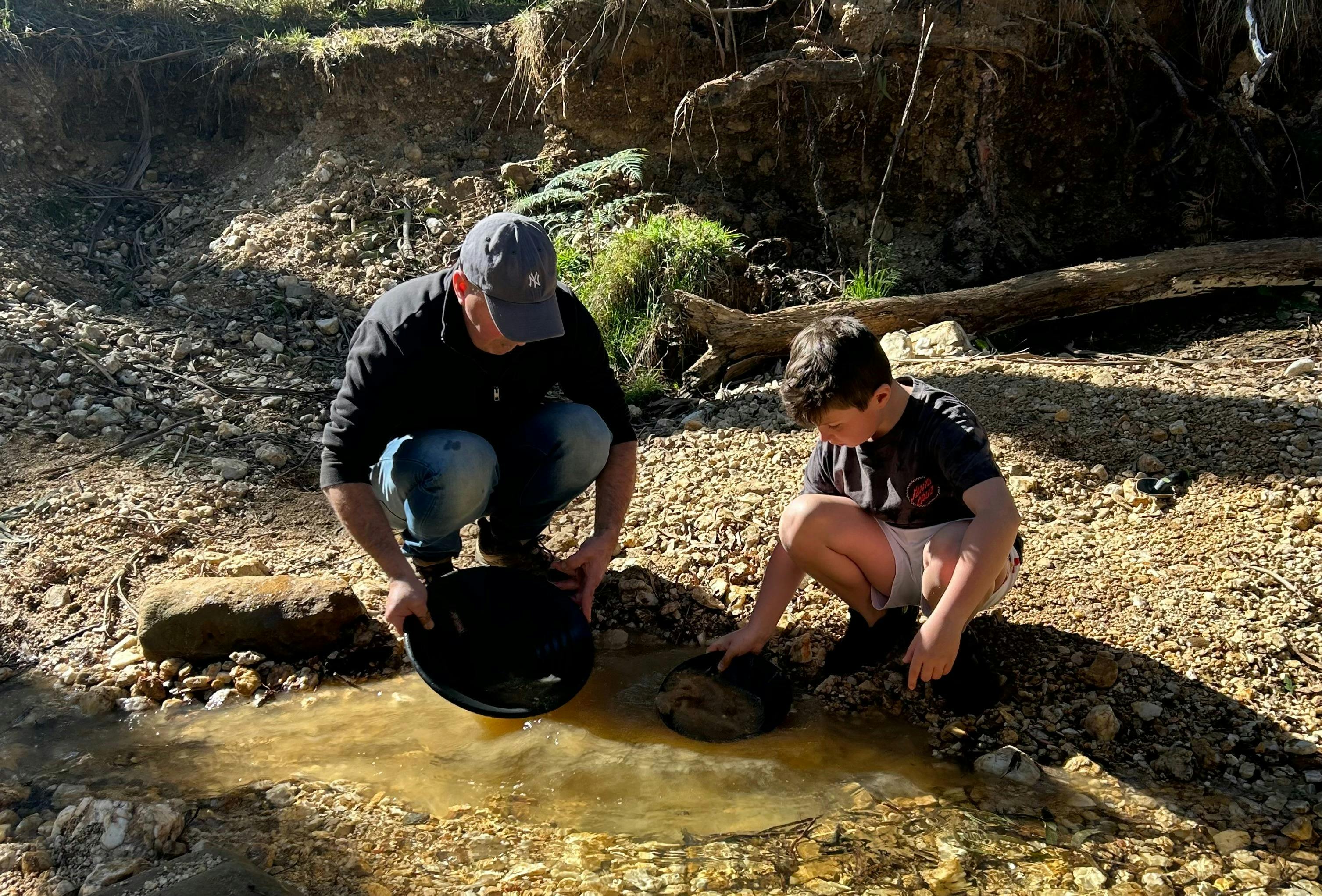 MINELAB Detector Hire at Gold Ballarat Prospecting Equipment - Gold Panning