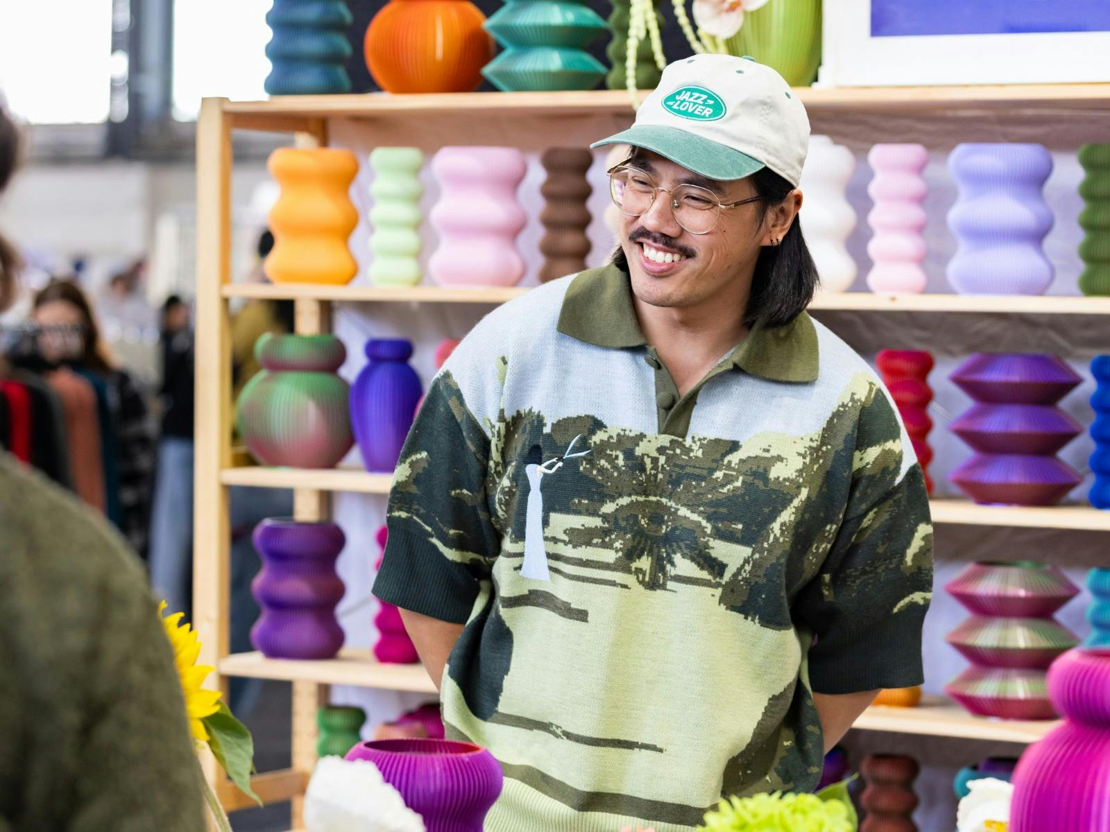 Isekai Studio smiling at a customer