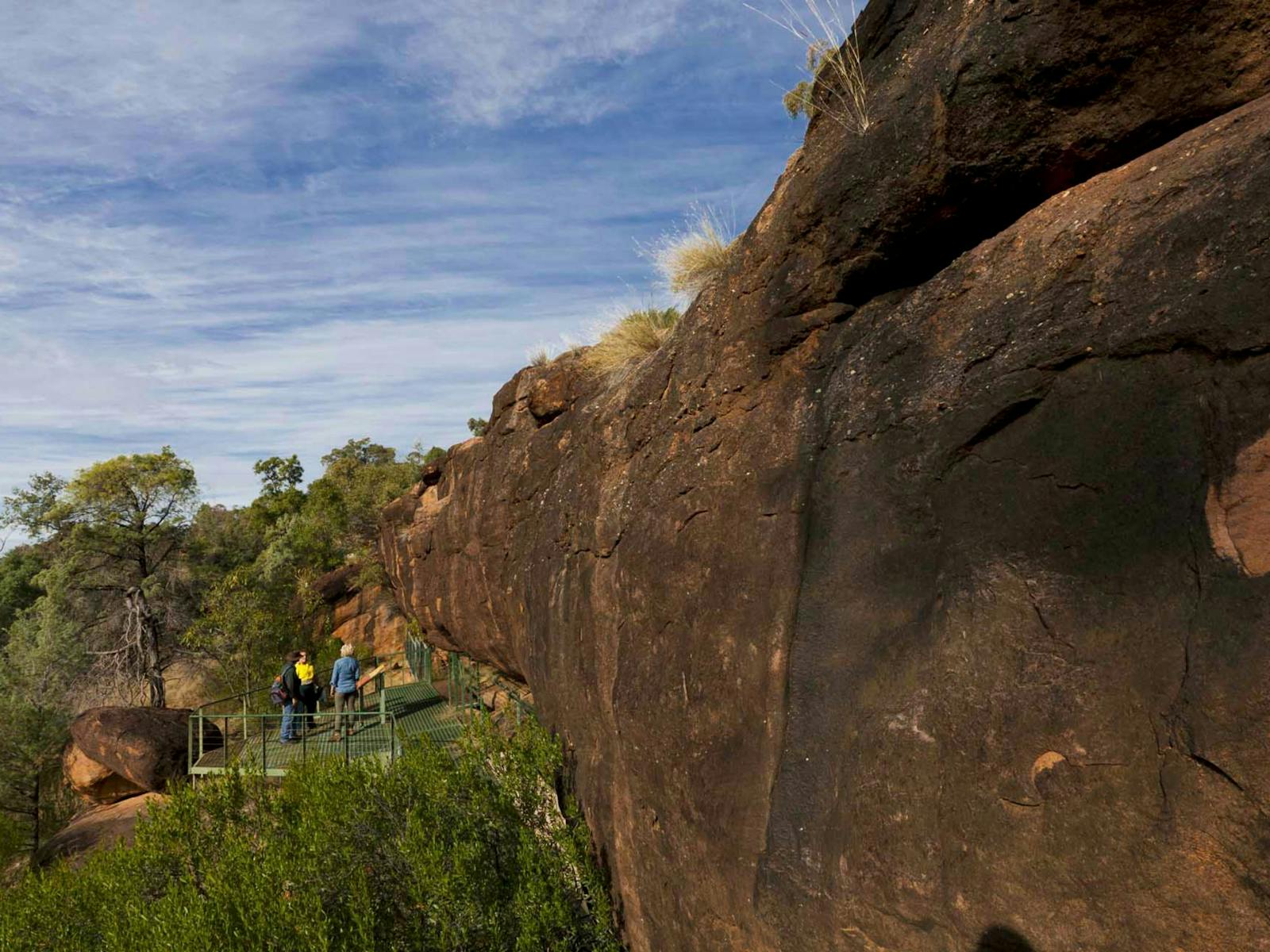Mulgowan Aboriginal Art Site Track, Gundabooka National Park. Photo: David Finnegan/NSW Government