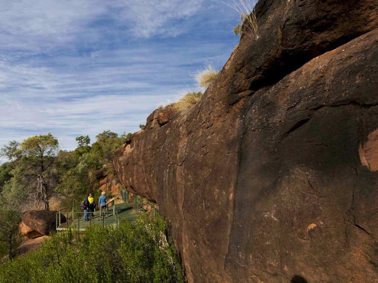 Mulgowan Aboriginal Art Site Track, Gundabooka National Park. Photo: David Finnegan/NSW Government