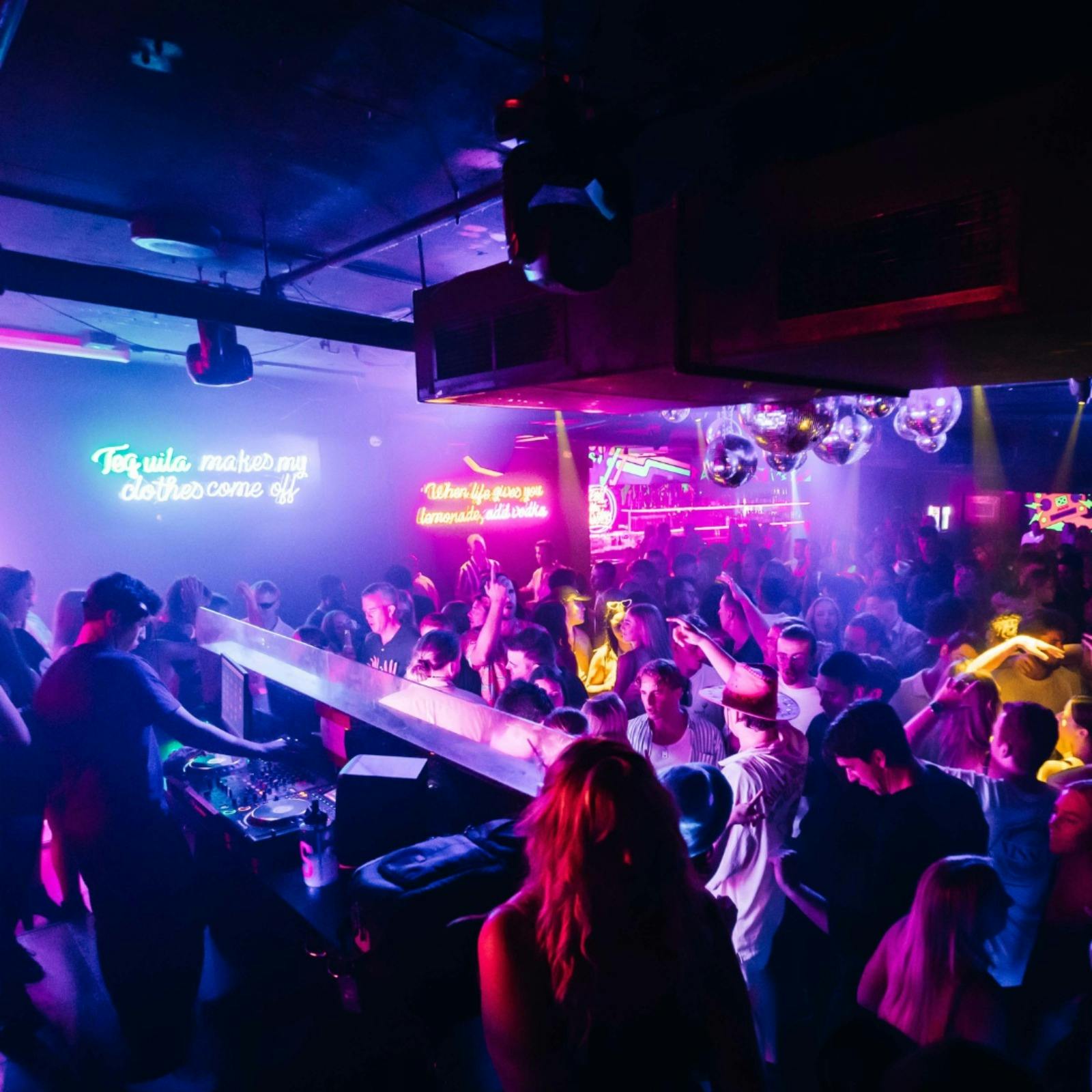 The famous Retro's Surfers Paradise Dance Floor