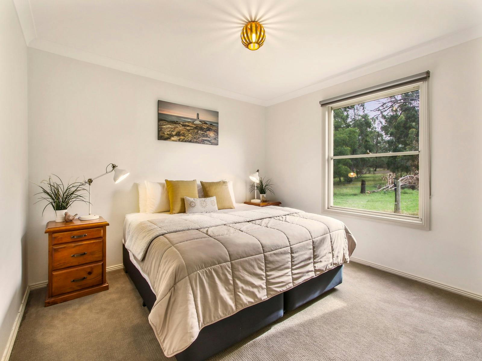 King Koil king size bed, which can be split into two king single beds