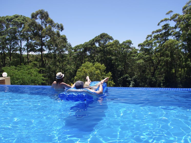 Heated saltwater 18 metre lap pool