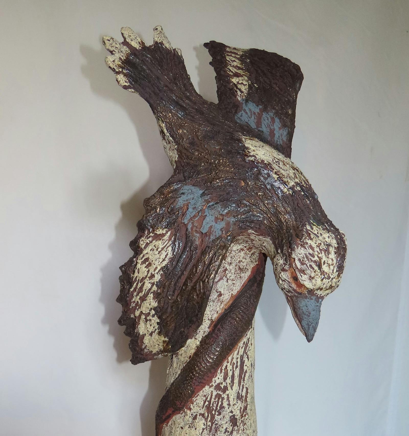 Kookaburra ceramic sculpture