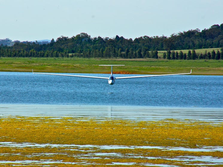 Soaring over Lake Keepit