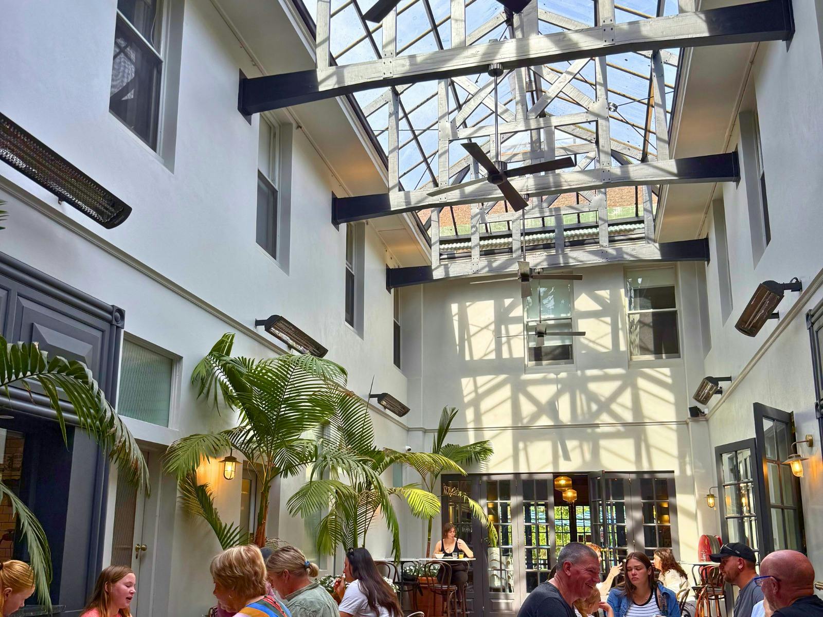 Sun-lit Indoor Atrium