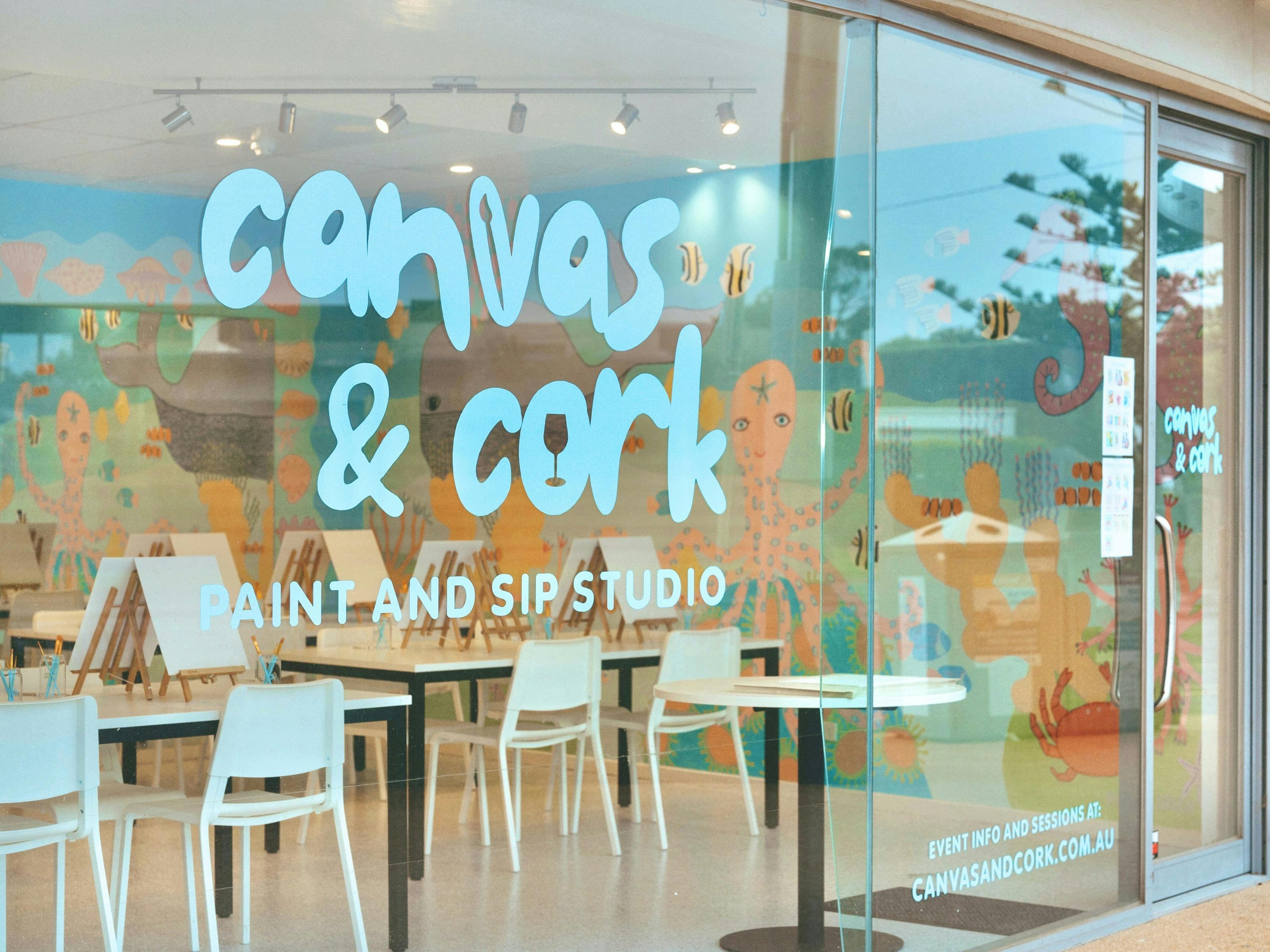 Canvas and Cork - Paint and Sip Studio