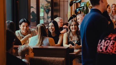 People in Lager House