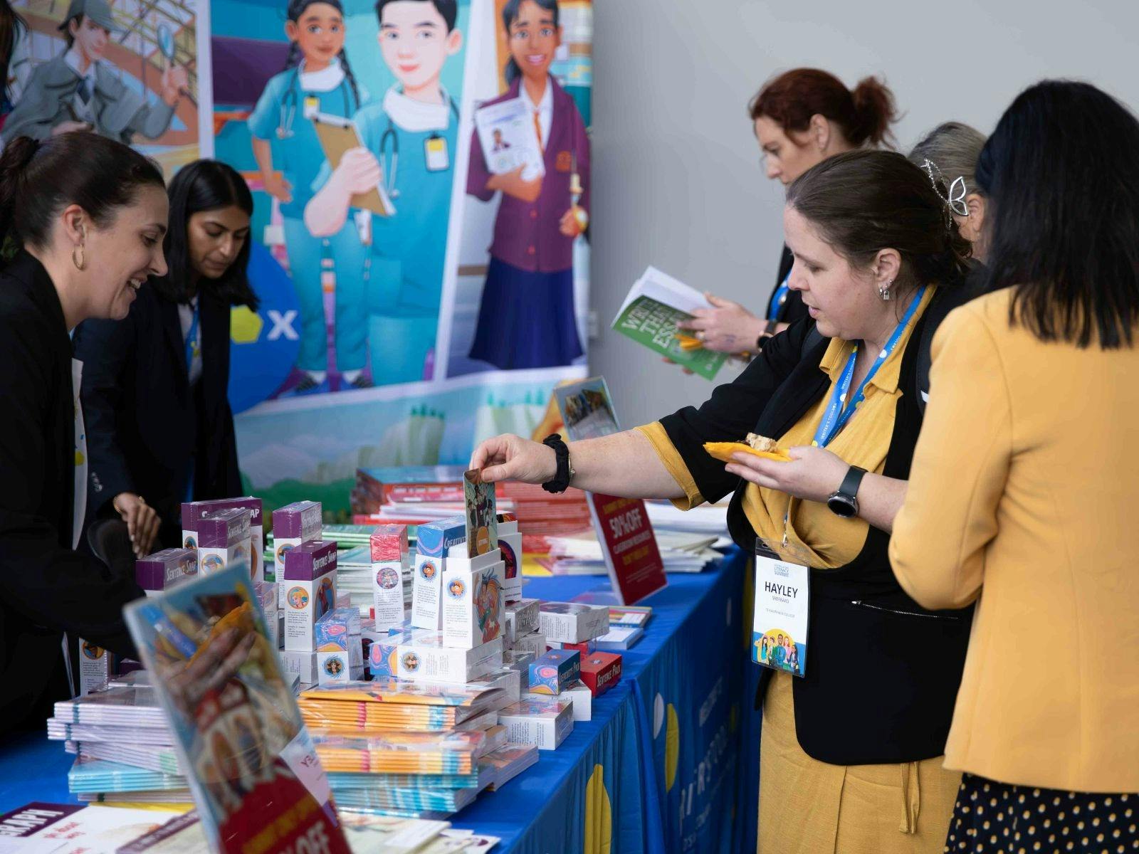 Educators check out Writer's Toolbox classroom resources