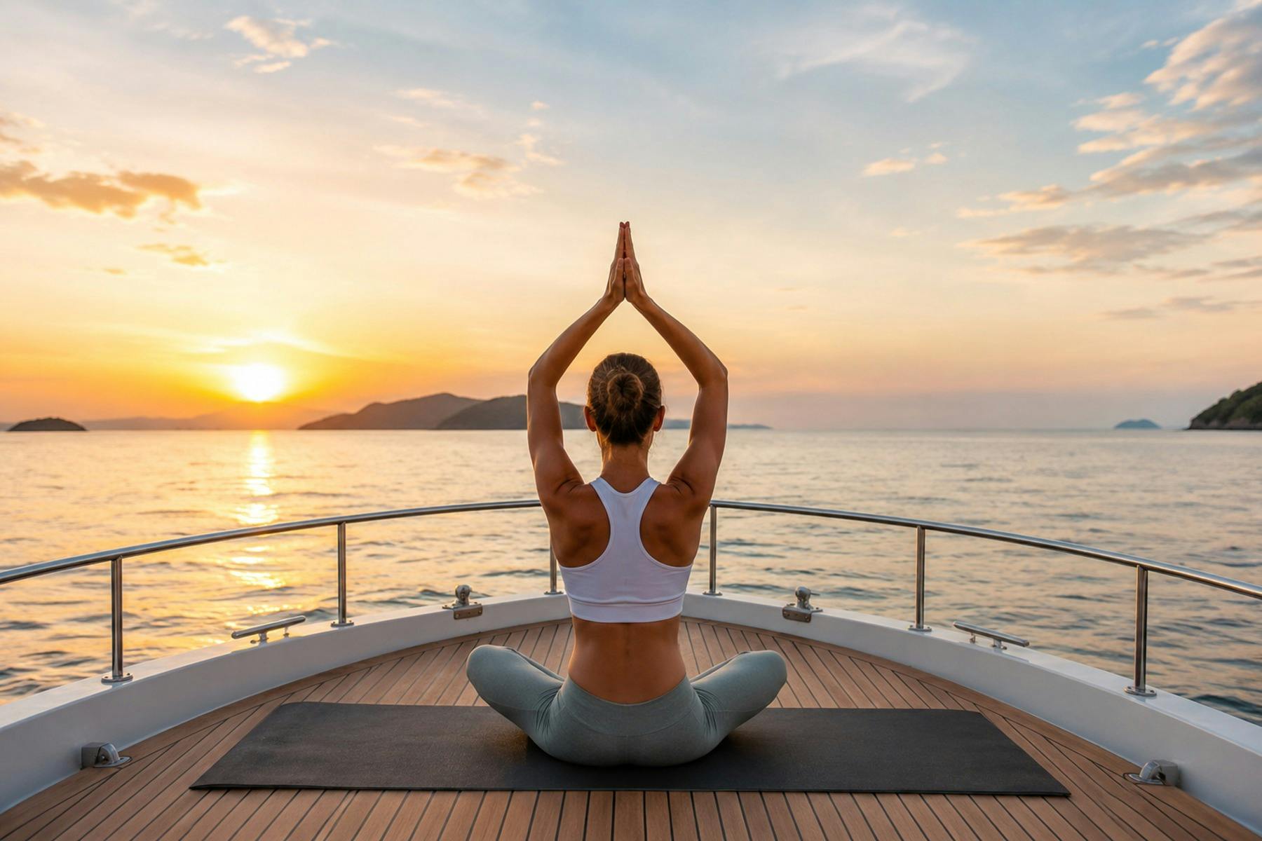 Yoga on the Water - Sunrise Wellness Cruise