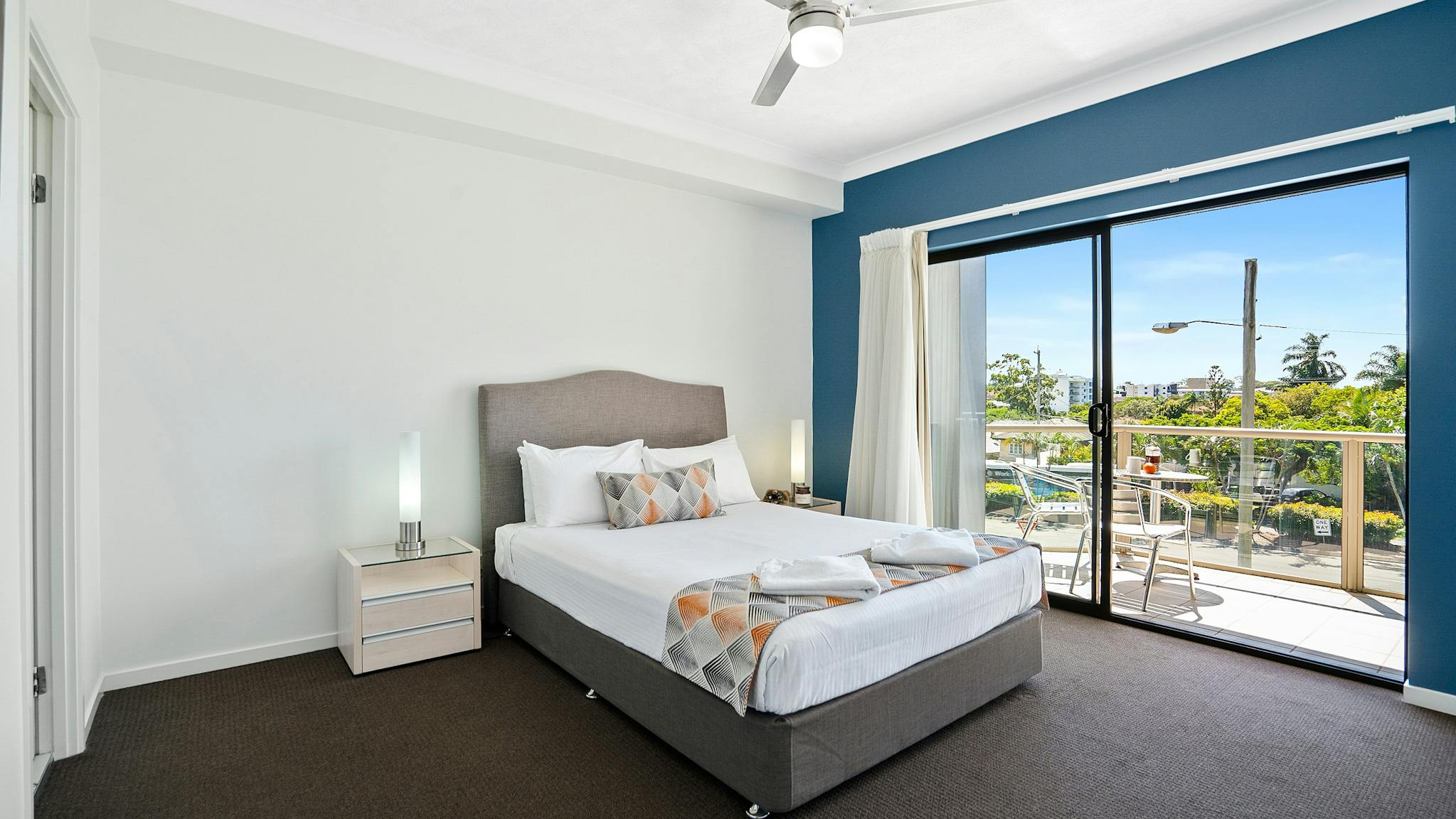 Master Bedrooms are really spacious and have a ceiling fan and ensuite